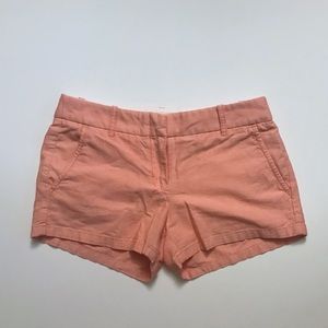 J Crew Linen 3” Shorts